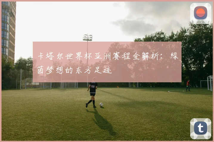 卡塔尔世界杯亚洲赛程全解析:绿茵梦想的东方足迹